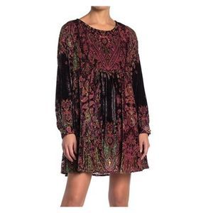 COPY - Free People Mirror Mirror Velvet Dress Size Medium